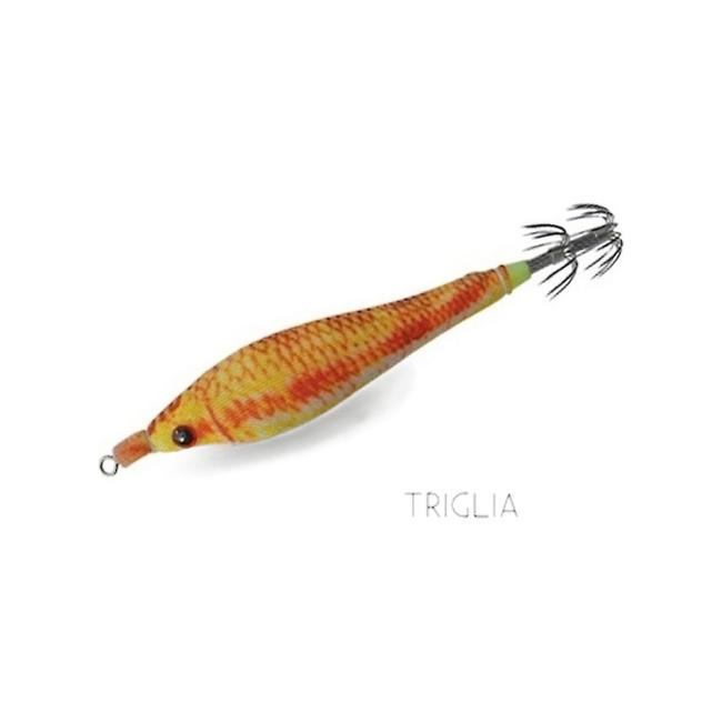 Jibionera Blanda REAL FISH 1.5 DTD - Color: Triglia - Peso: 3.2gr - Longitud: 55mm