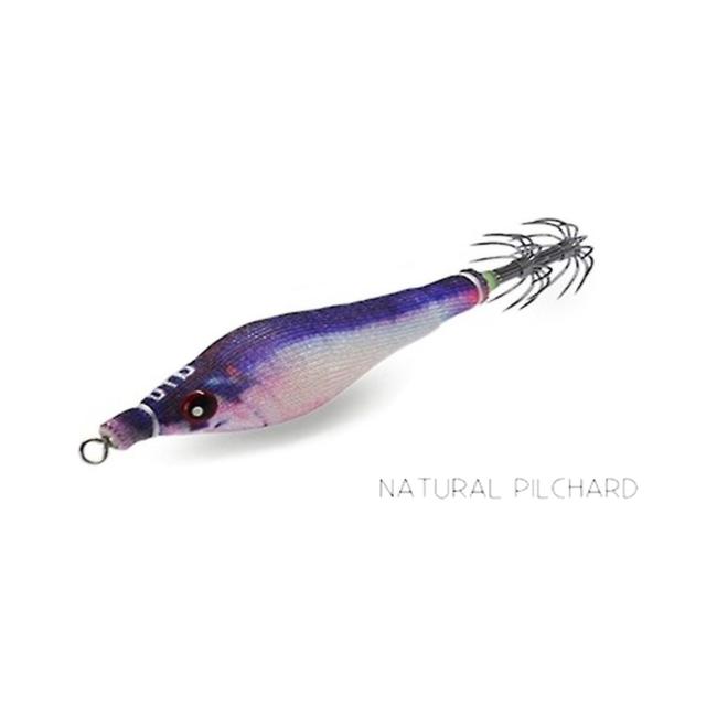 Jibionera Blanda REAL FISH 2.0 DTD - Color: Sardina - Peso: 4.9gr - Longitud: 65mm