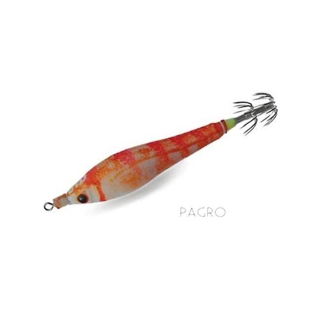 Jibionera Blanda REAL FISH 2.0 DTD - Color: Pagro - Peso: 4.9gr - Longitud: 65mm