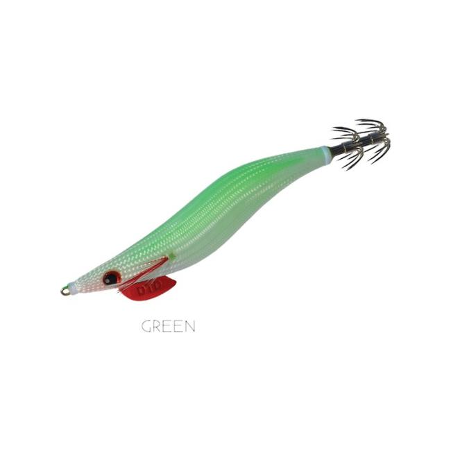 Jibionera Egi COLOR OITA 3.5 DTD - Color: Verde - Peso: 18.3gr - Longitud: 105mm