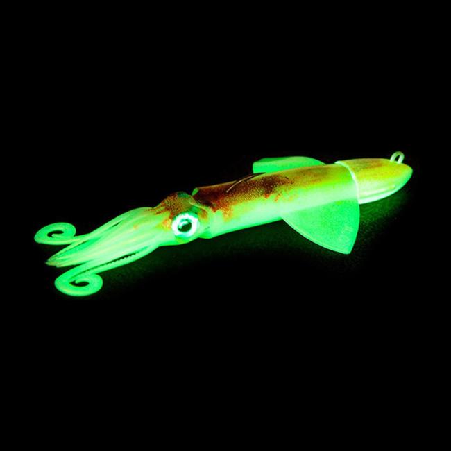 Vinilo Xipi EVO 170mm 190g montado JLC - Color: Blanco Glow - Peso: 190gr - Longitud: 170mm