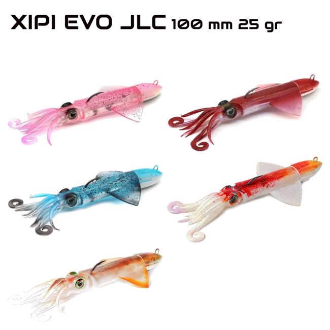 Vinilo Xipi EVO 25g 100 mm montado JLC